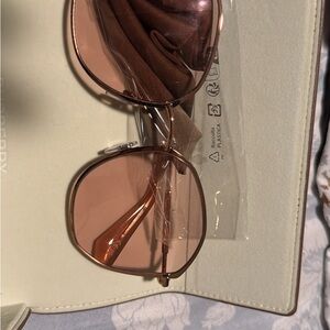 Burberry Rose Gold Sunglasses